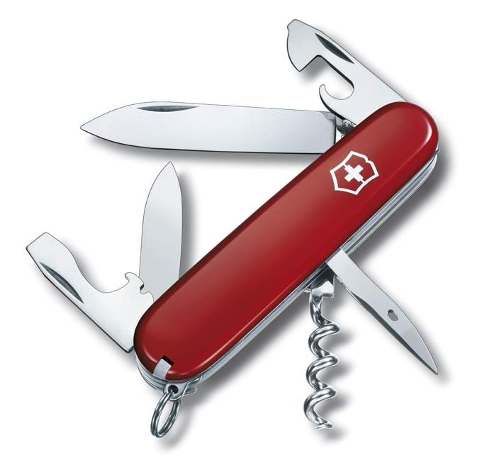 Мультитул Victorinox Spartan, красный, 12 опций – купить в Москве, цены в интернет-магазинах на Мегамаркет