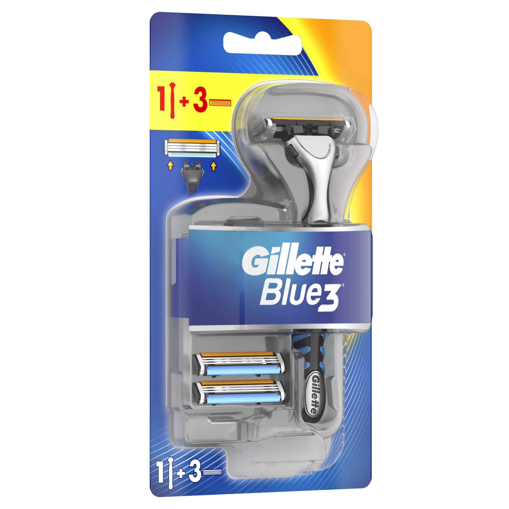 Станок для бритья мужской gillette blue