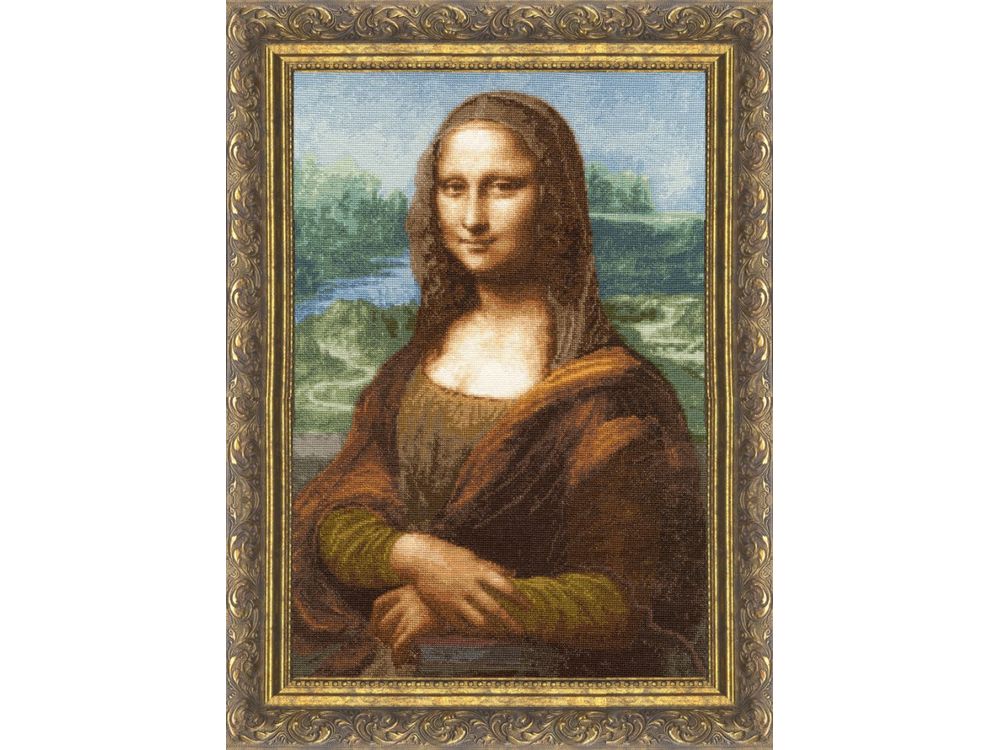 Новая вышивка. Леонардо да Винчи La Gioconda: Персональные записи в журнале Ярмарки Мастеров