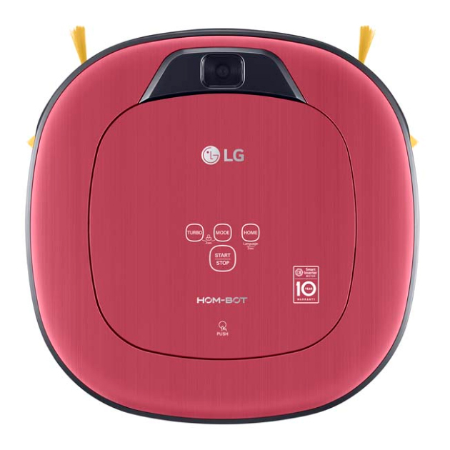 Робот-пылесос LG CordZero VR6670LVMP Red