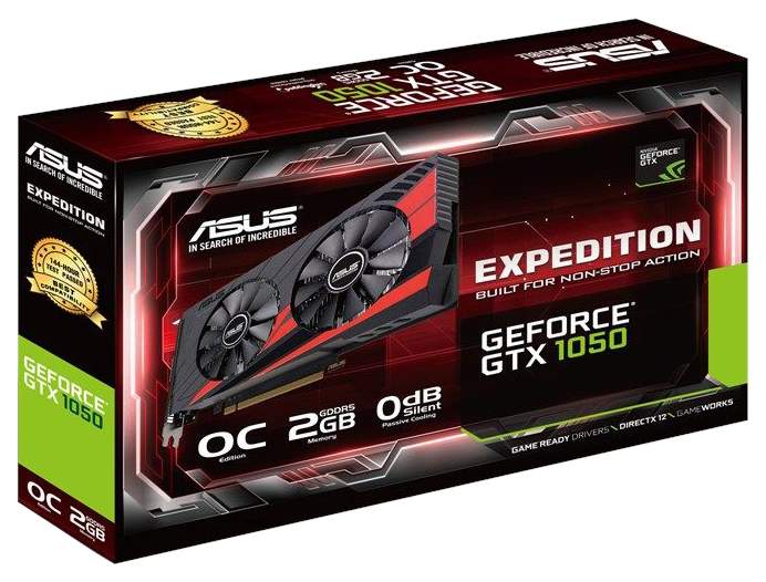 Знакомство с GeForce GTX 1050 Ti на примере видеокарты ASUS Expedition