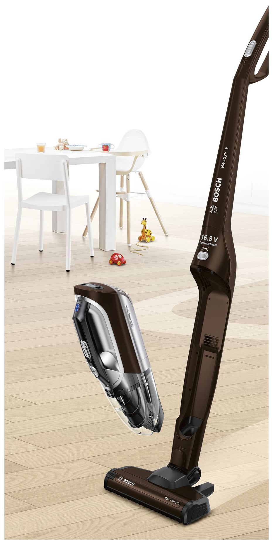 Вертикальный пылесос Bosch BBH BBH21622 Brown