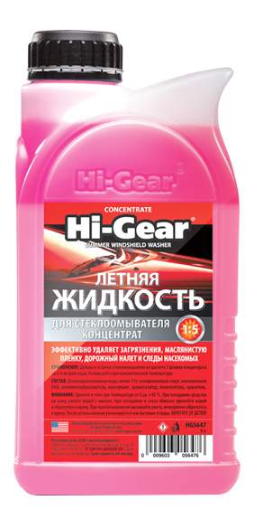 Концентрат жидкости для стеклоомывателя Hi Gear 1л На 4-6 литров HG5647