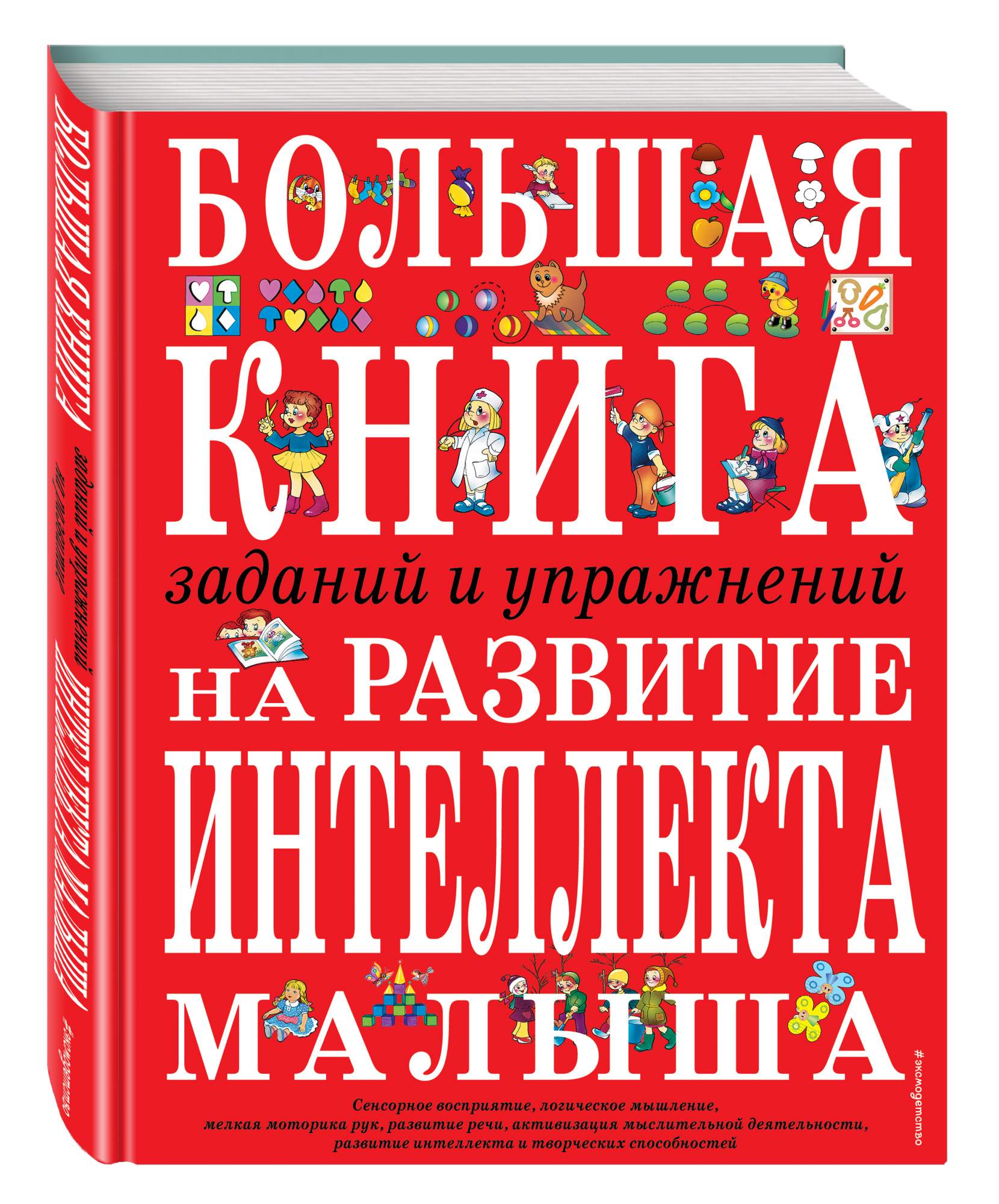 Развитие интеллекта автор. Книги для развития. Большая книга. Большая книга заданий и упражнений. Книги для развития детей.