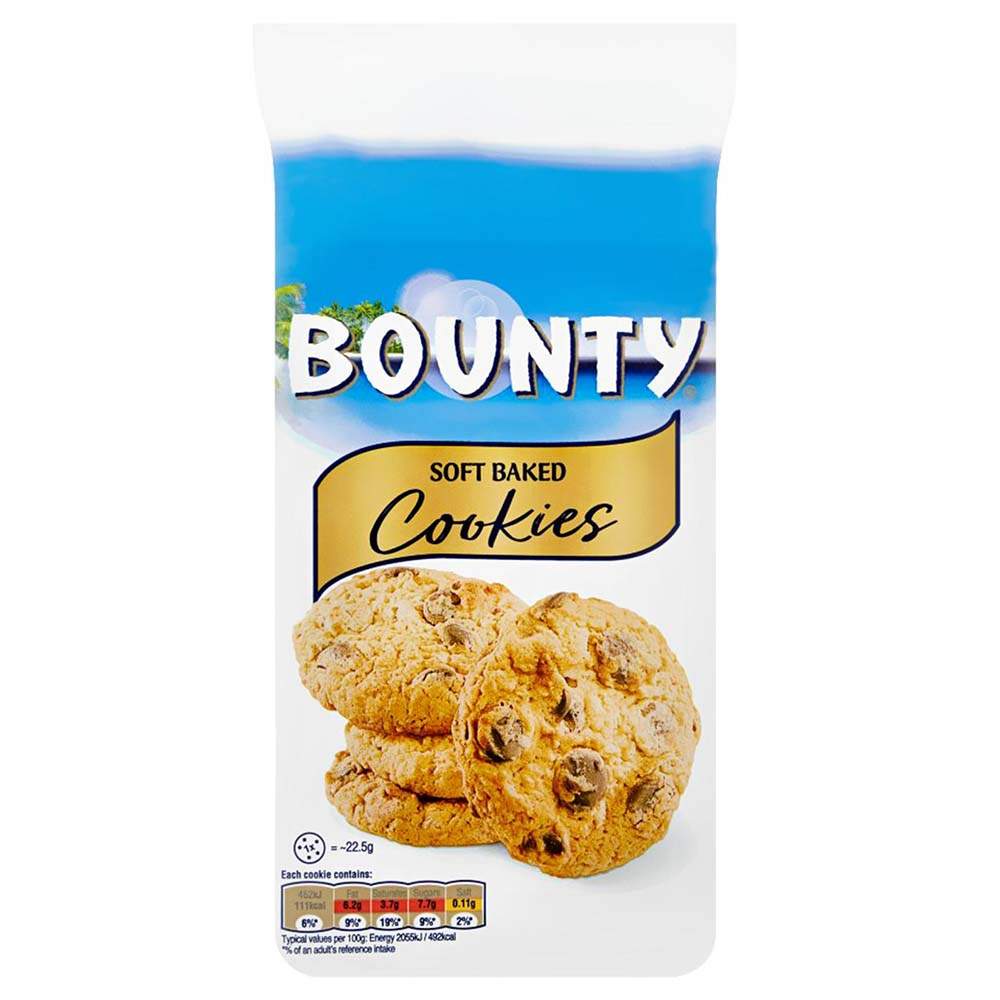 Купить печенье Bounty сookies 180 г, цены на Мегамаркет | Артикул:  100023849588