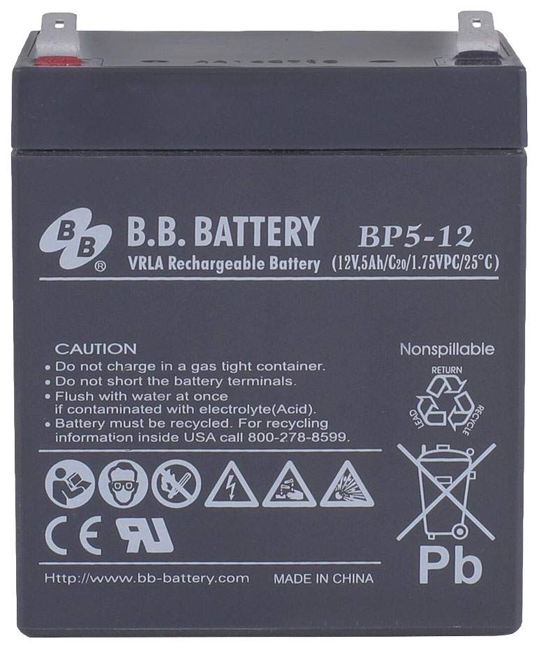 Аккумулятор для ИБП BB BP 5-12