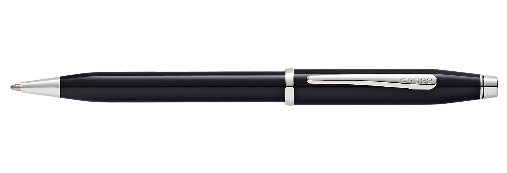 Шариковая ручка Cross Century II Black lacquer M