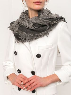 Палантин женский Eleganzza IN18-0929 серый, 180х70 см