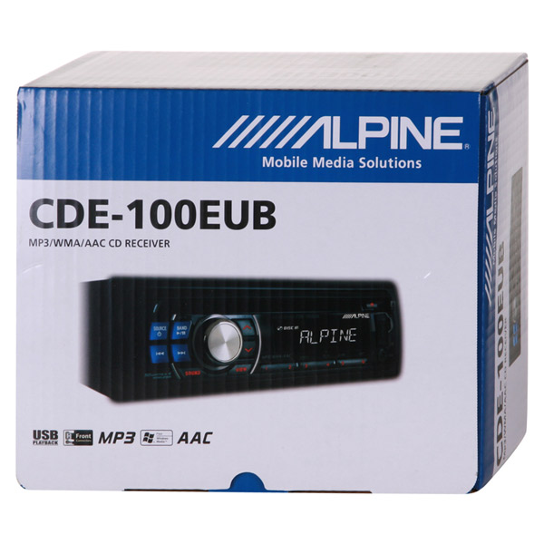 Alpine cde 100eub схема