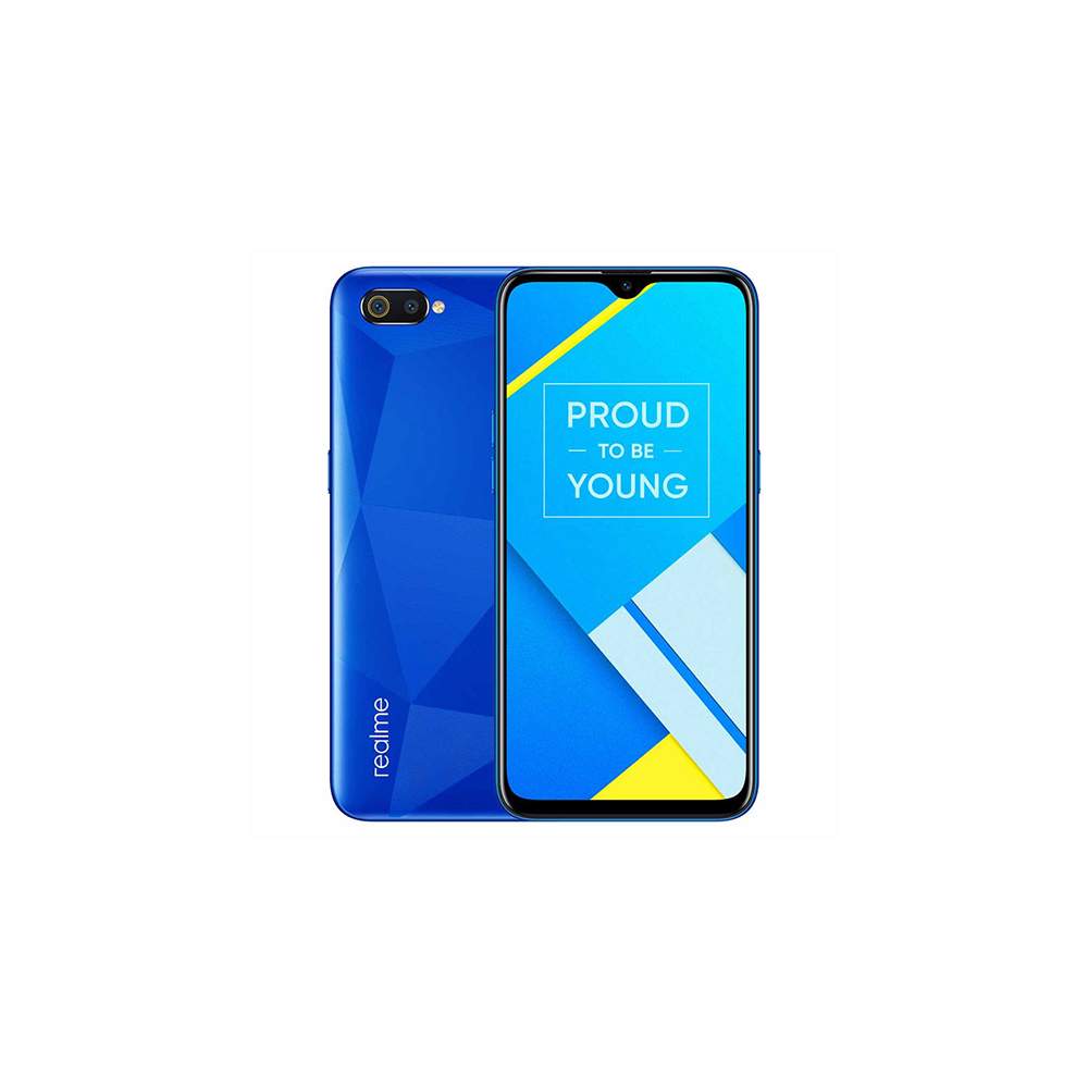 Смартфон Realme C2 3/32GB Diamond Blue (5965355) – купить в Москве, цены в  интернет-магазинах на Мегамаркет