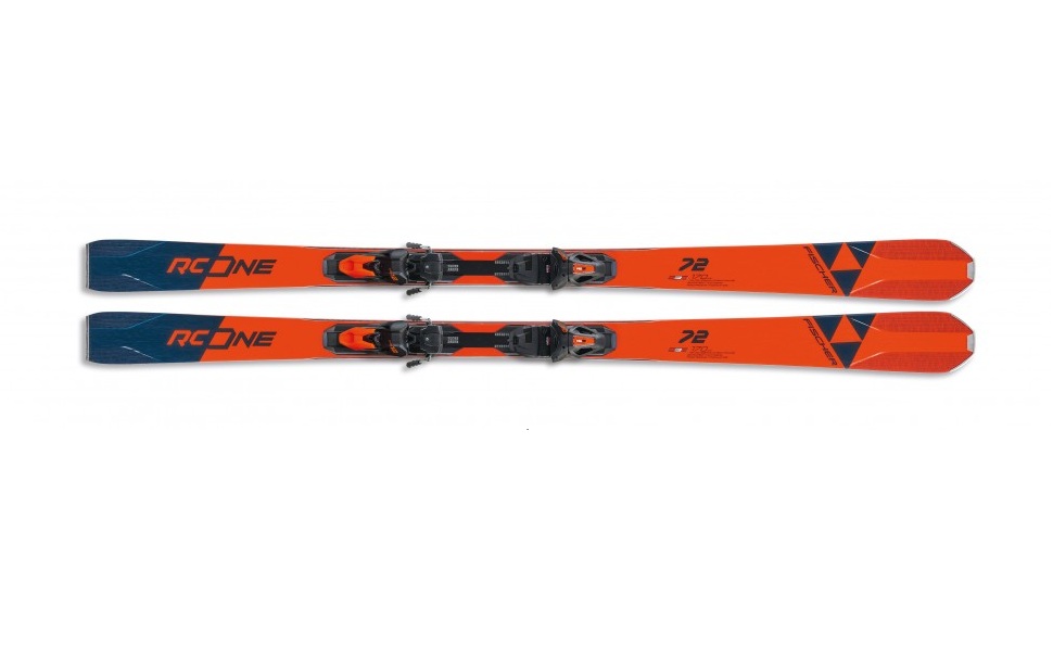 Горные лыжи Fischer RC One 72 MF + RSX Z12 PR 2020, orange/blue, 177 см