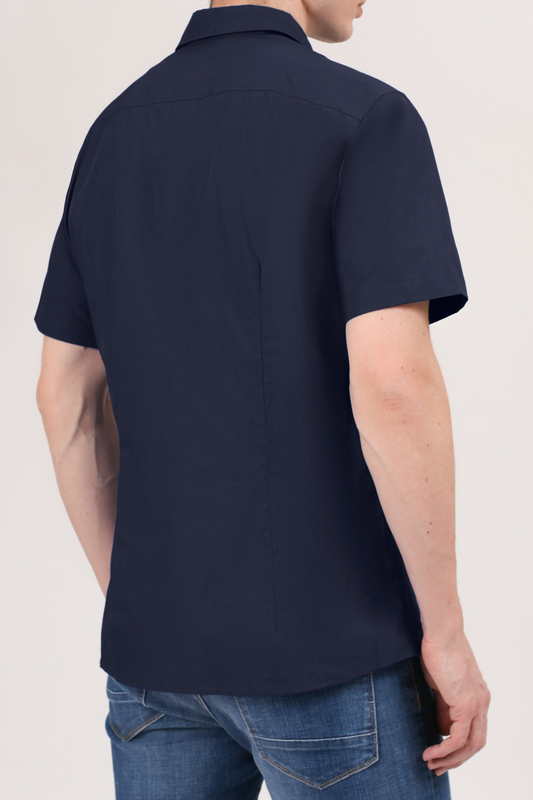Рубашка мужская Tom Farr TM7005.67 синяя S