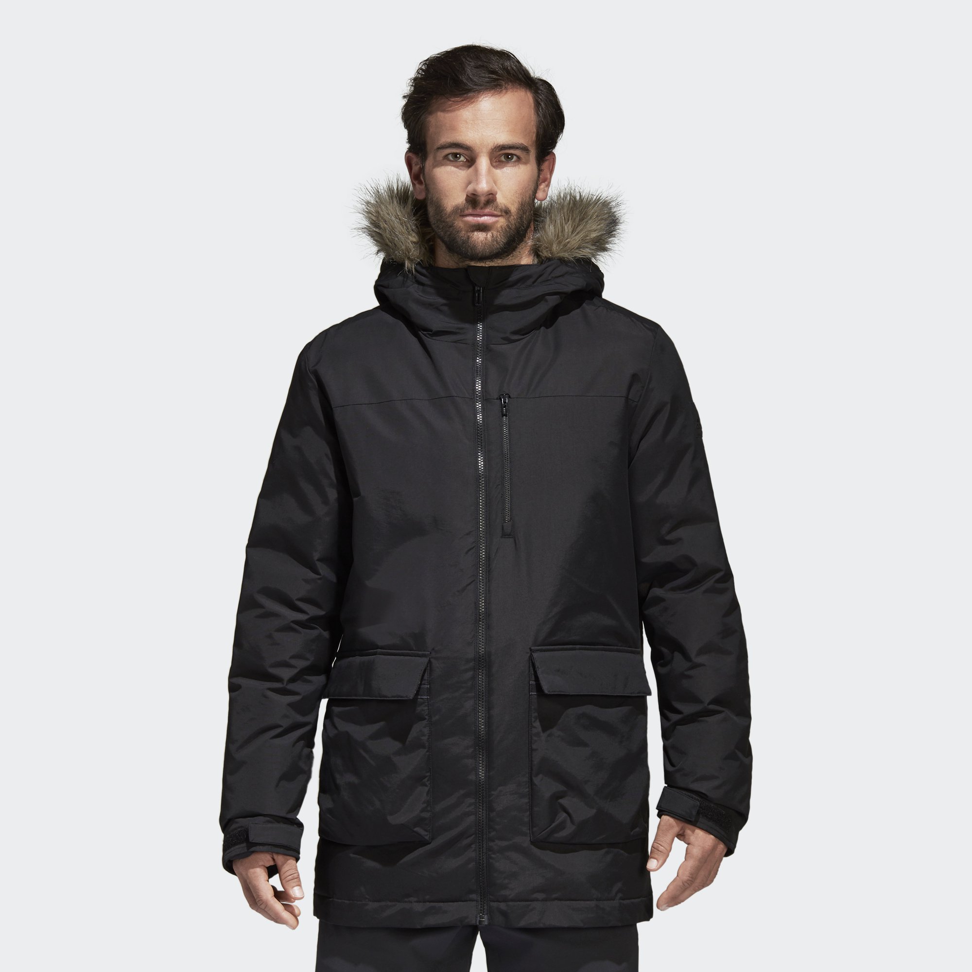 Мужская куртка Adidas Xploric Parka BS0980 52-54 RU - купить в Москве, цены  на СберМегаМаркет