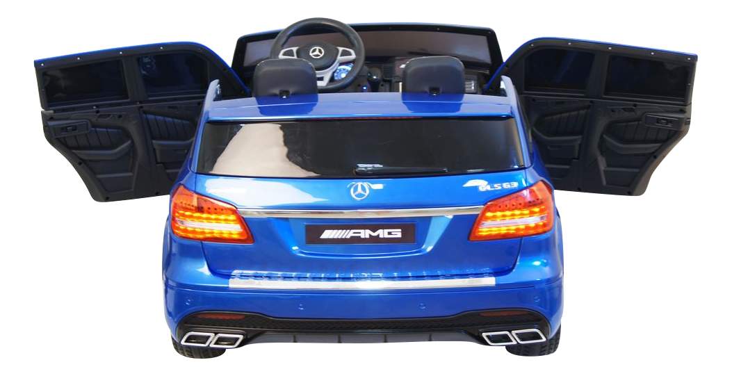 Электромобиль Mercedes-Benz GLS63 AMG синий глянец RIVERTOYS
