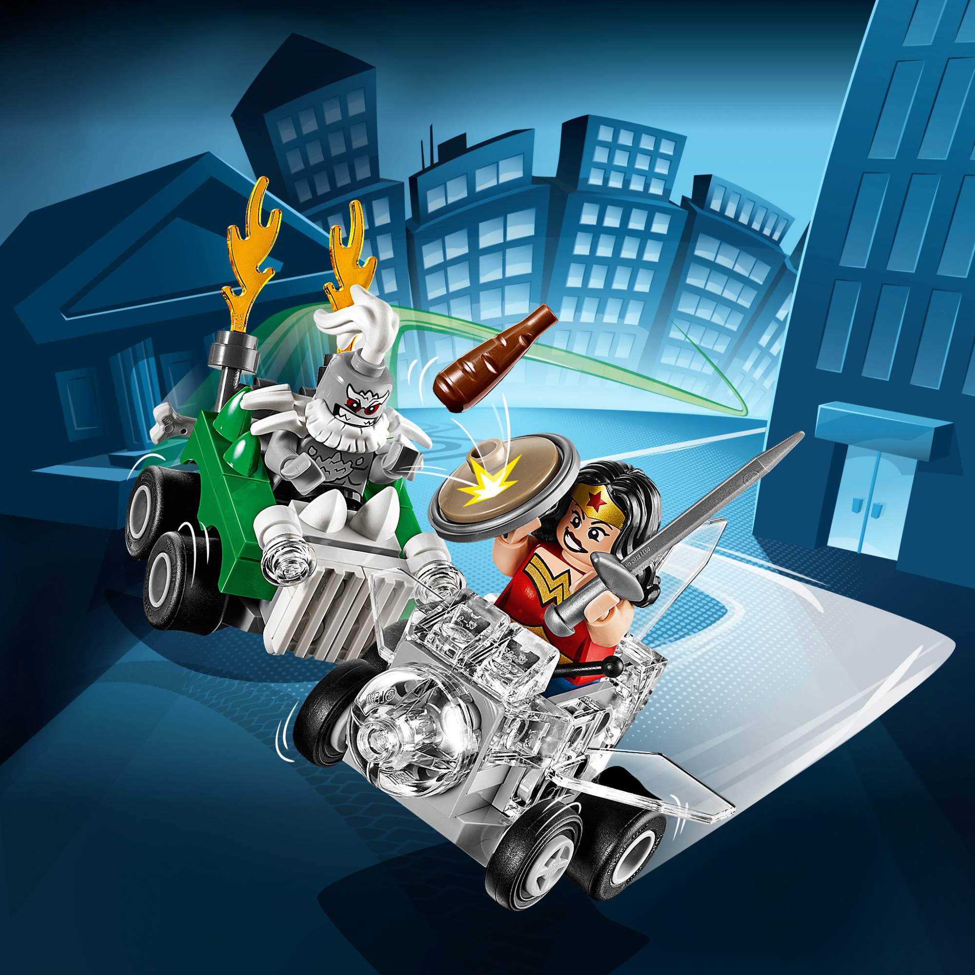 Купить конструктор LEGO Super Heroes Mighty Micros: Чудо-женщина против  Думсдэя (76070), цены на Мегамаркет | Артикул: 100000075489