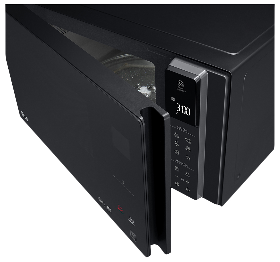 Микроволновая печь соло LG MS2595DIS черный, купить в Москве, цены в ...