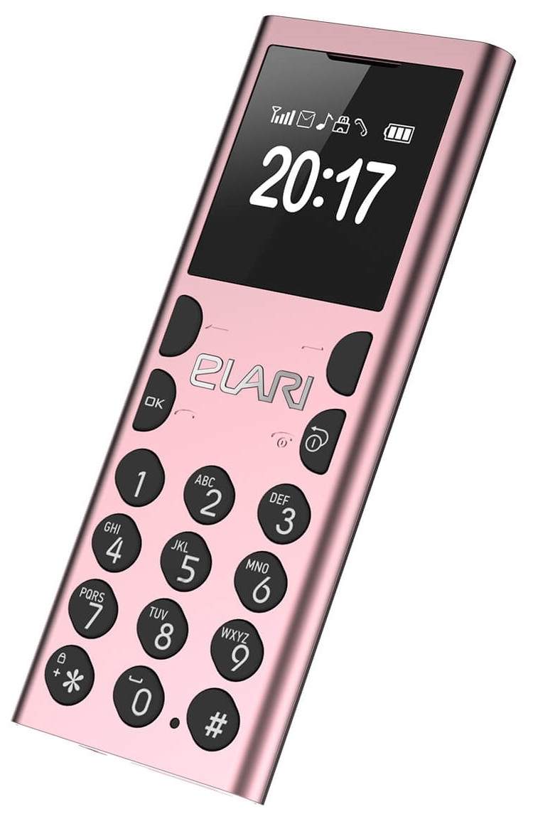 Мобильный телефон Elari NanoPhone C (2017) Rose – купить в Москве, цены в  интернет-магазинах на Мегамаркет