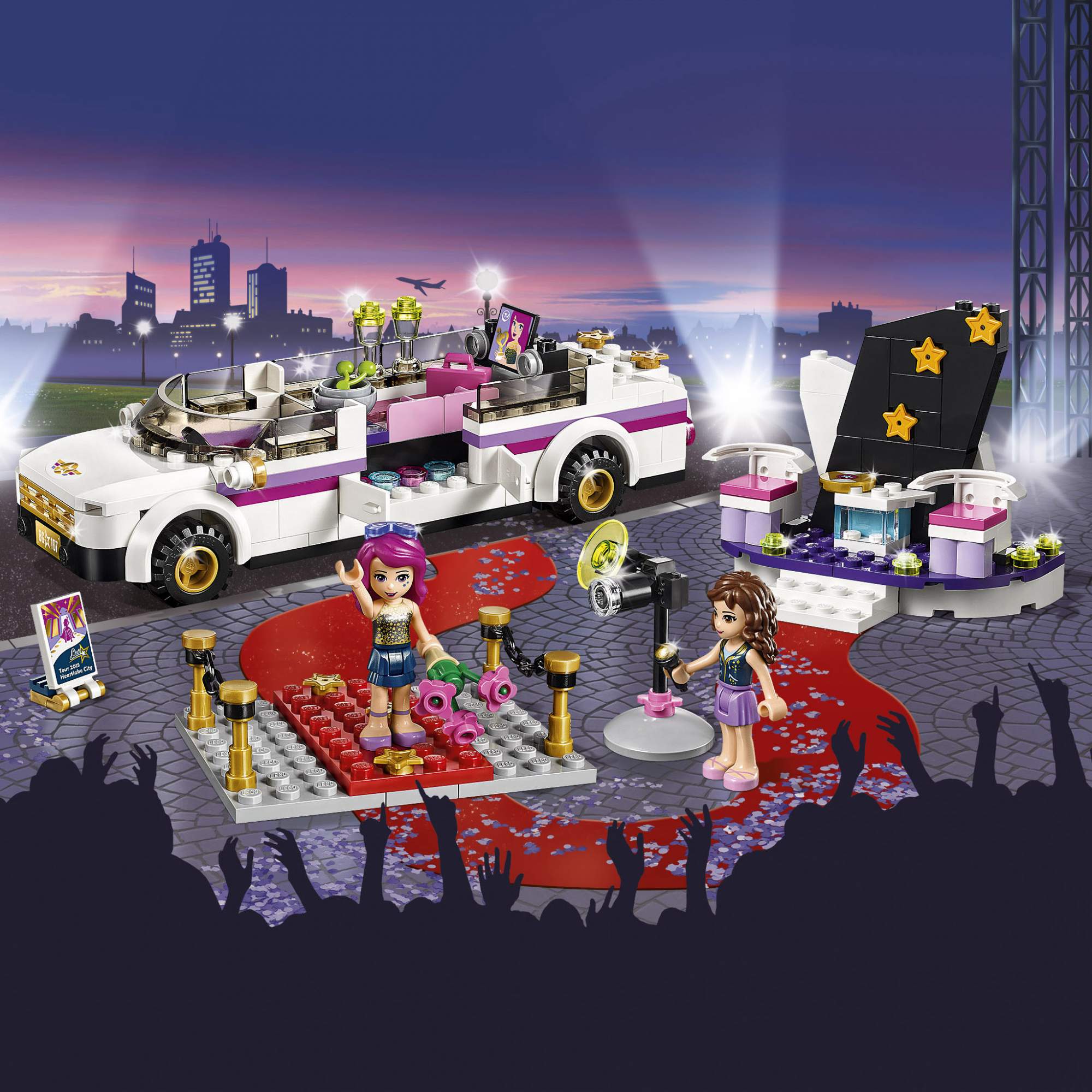 Lego friends best sale limo set