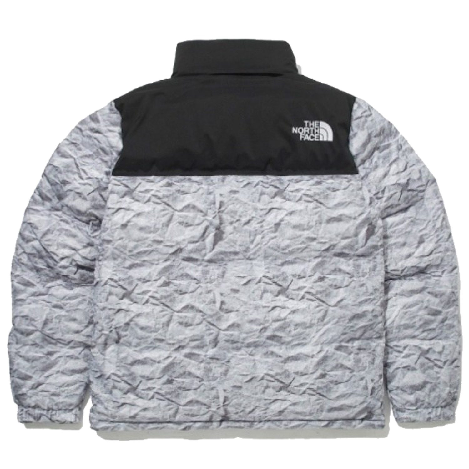 Black down 2024 novelty nuptse jacket