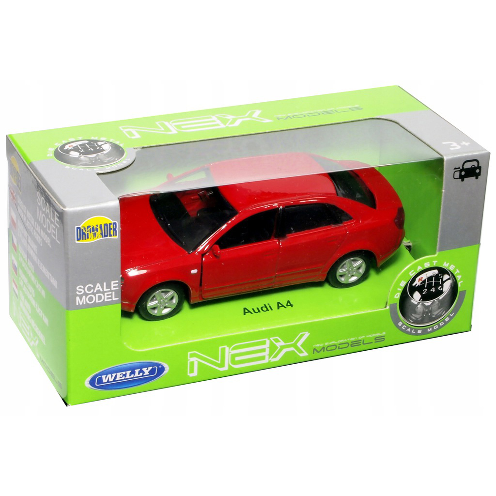 Welly 42318 Велли Модель машины 1:34-39 AUDI A4 – купить в Москве, цены в  интернет-магазинах на Мегамаркет