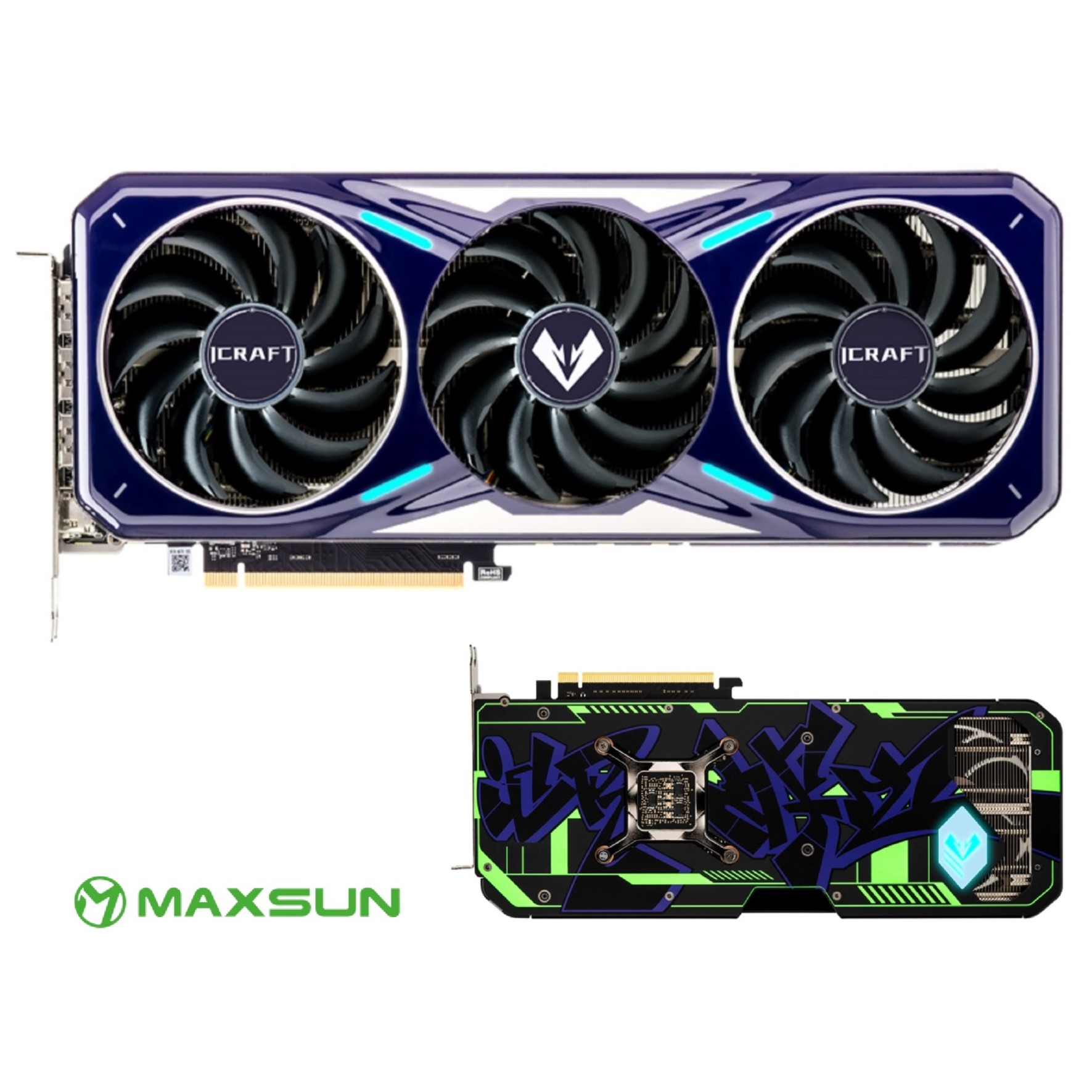 Видеокарта Maxsun MS-RTX4070 Super iCraft OC12G S0, купить в Москве, цены в интернет-магазинах на Мегамаркет