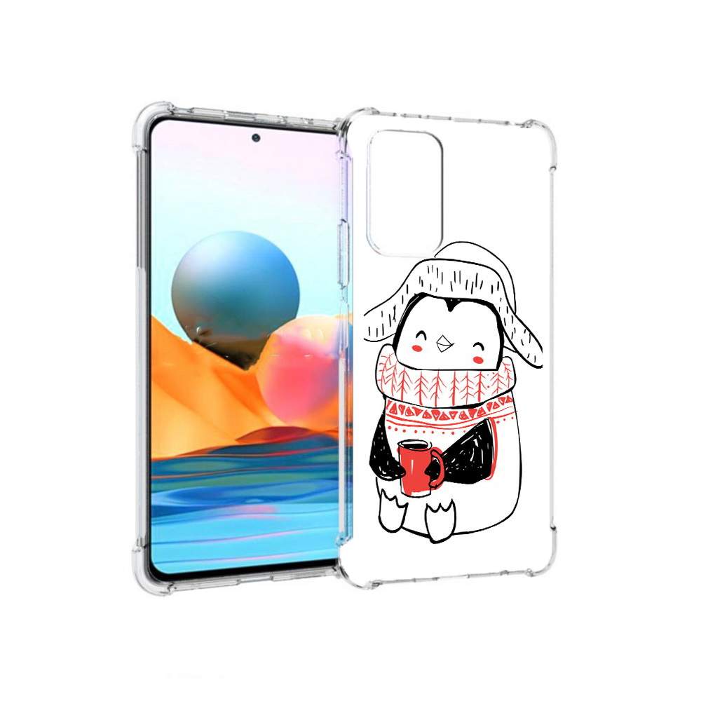 Чехол MyPads Tocco для Xiaomi Redmi Note 10 Pro Милый пингвин  (PT158414.284.115) – купить в Москве, цены в интернет-магазинах на  Мегамаркет