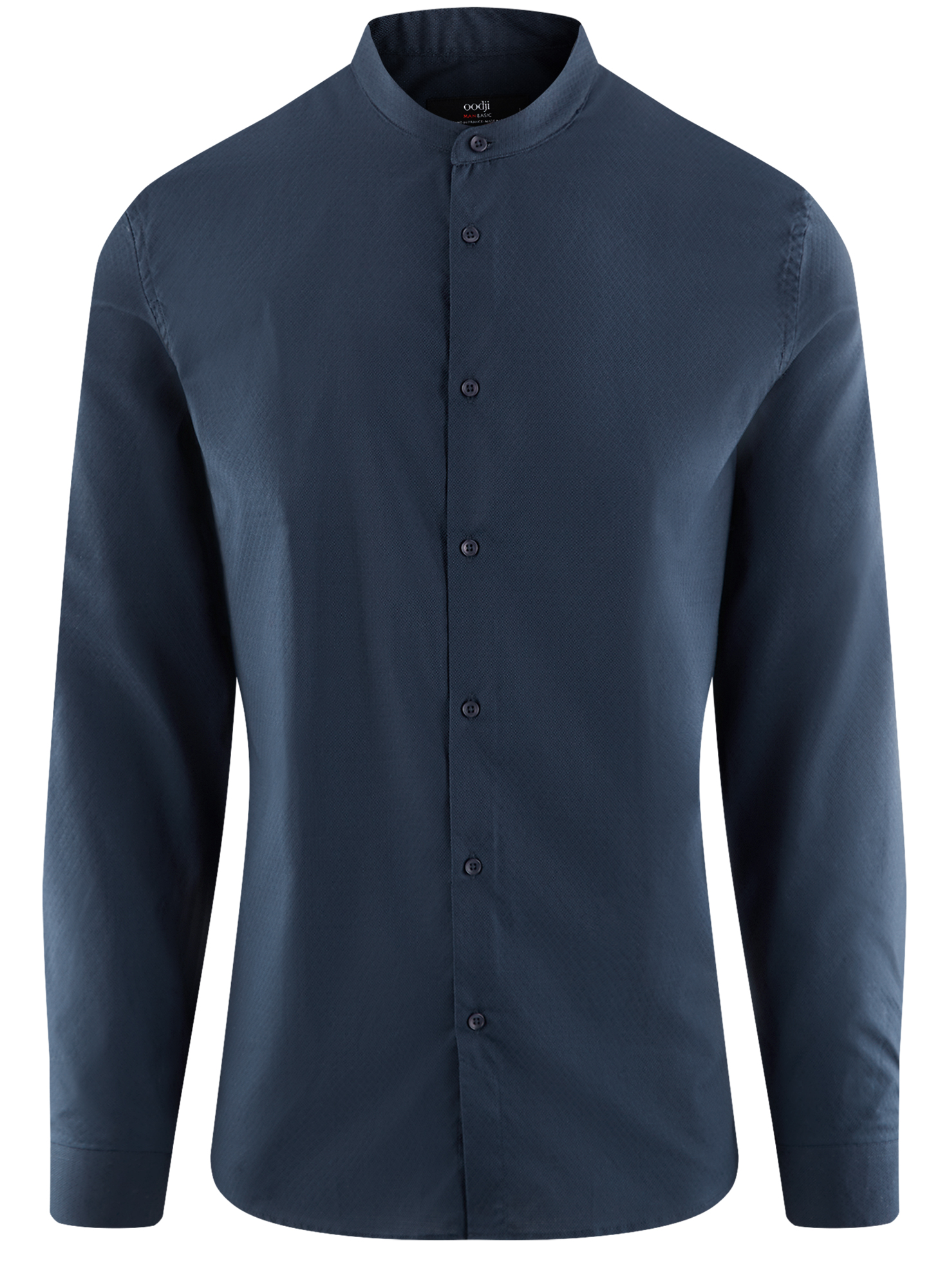 Рубашка мужская oodji 3B140004M-1 синяя XL