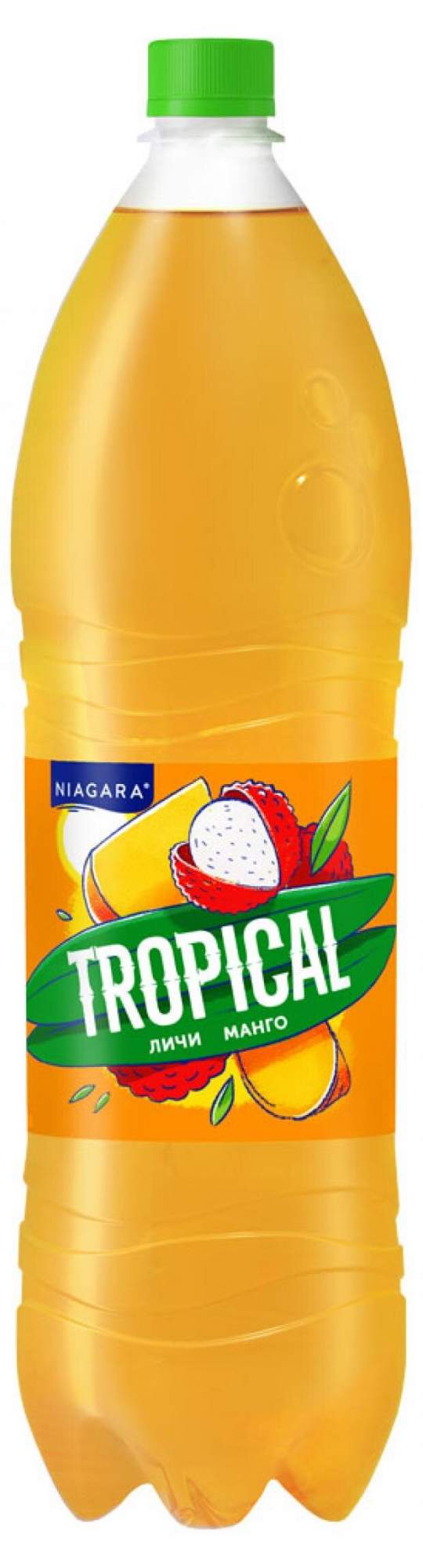 Купить газированный напиток Niagara Tropical личи-манго 1,45 л, цены на Мегамаркет | Артикул: 100047590375
