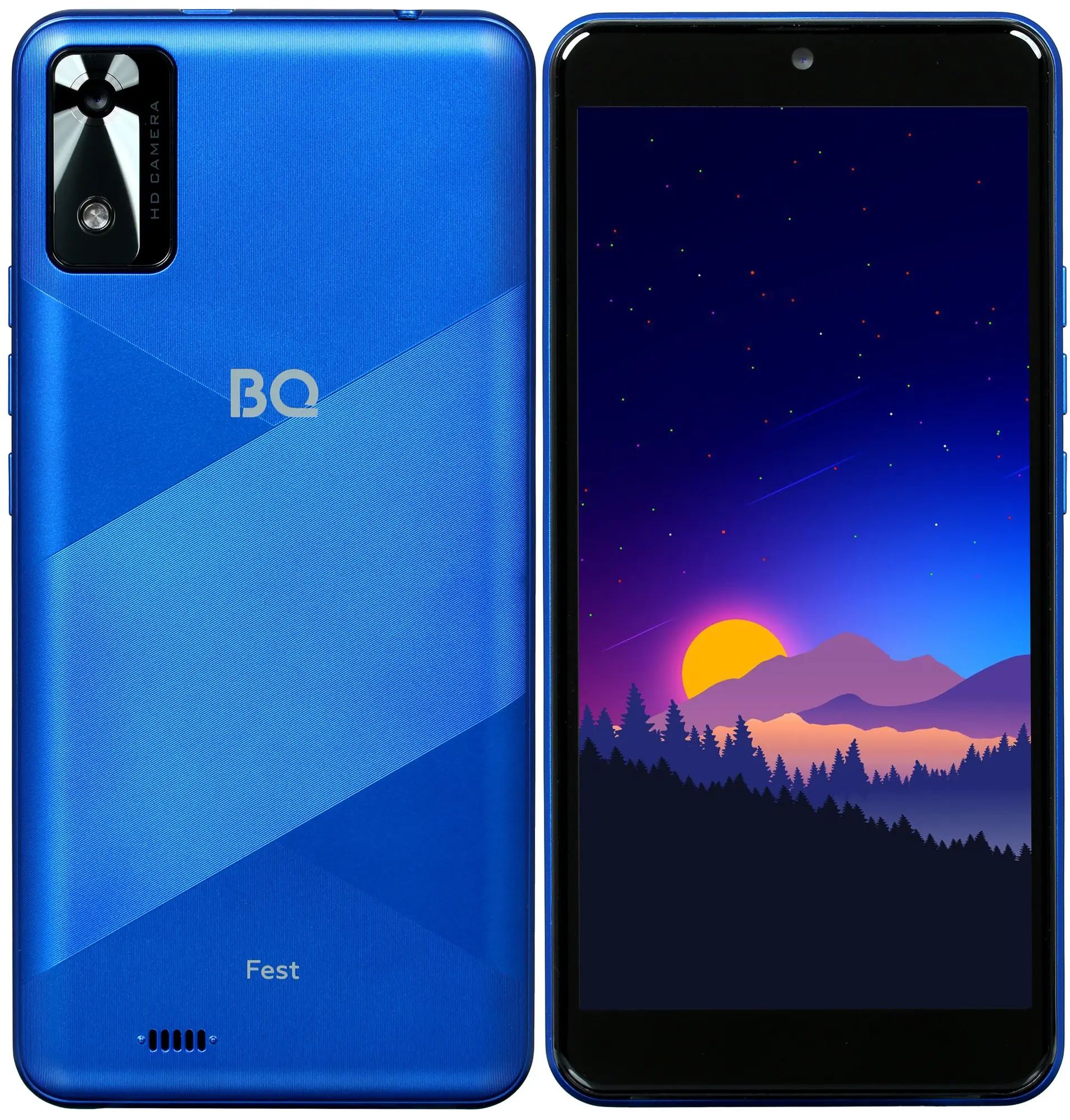 Смартфон BQ 5565L Fest 2/16GB Ocean Blue - купить в Котофото, цена на  Мегамаркет