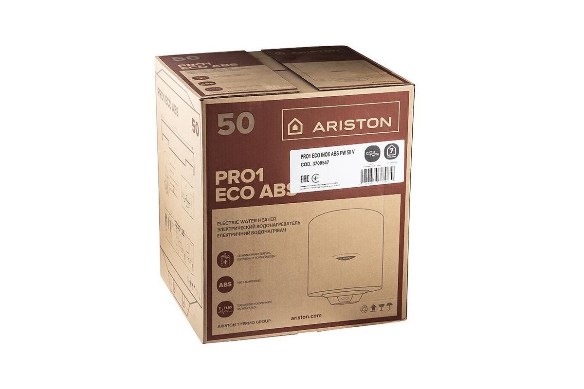 Ariston pro1 inox abs 50 v