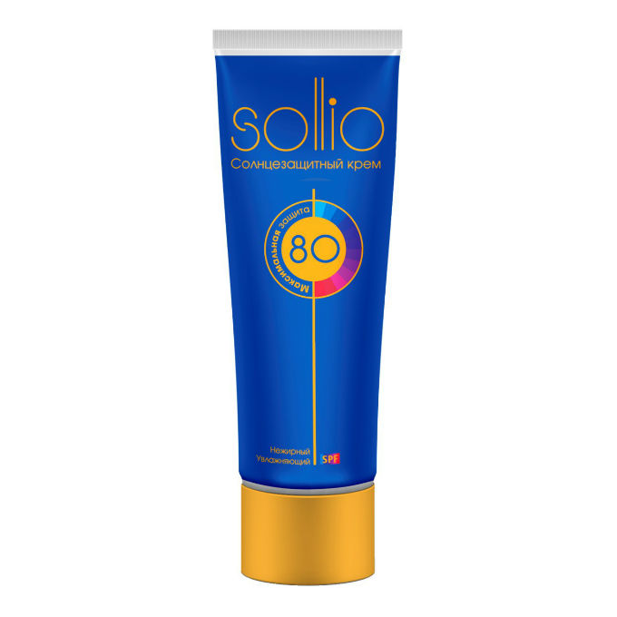 Солнцезащитный крем Sollio 80 spf