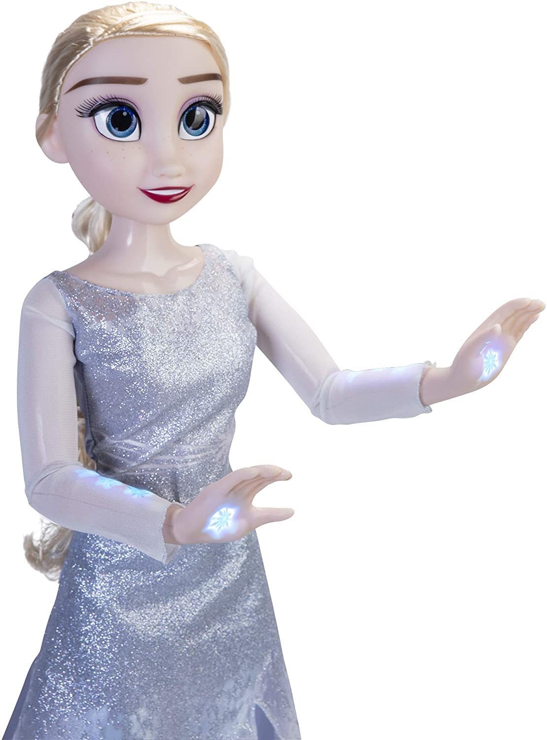 Кукла Disney Эльза Frozen 80 см Сила снега Холодное сердце 211531 – купить  в Москве, цены в интернет-магазинах на Мегамаркет