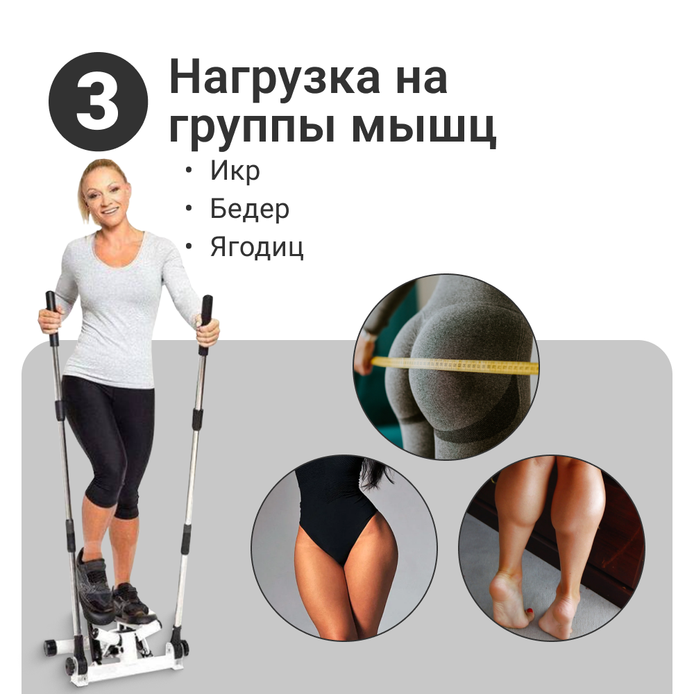 Тренажер для ног (степпер) Nonstopika Fit 100 Black - отзывы покупателей на  Мегамаркет | 600013162290