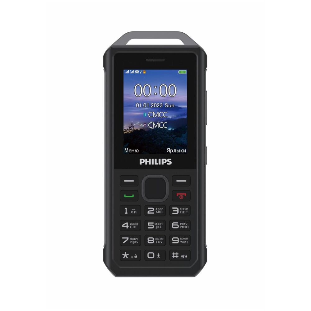 Мобильный телефон Philips Xenium E2317 Темно-серый - отзывы покупателей на  маркетплейсе Мегамаркет | Артикул: 600013117316