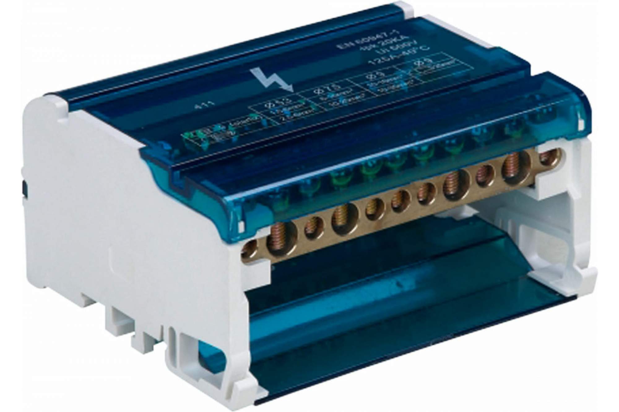 STEKKER Шины на DIN-рейку в корпусе (кросс-модуль) 4x11 3L+PEN LD505 ...