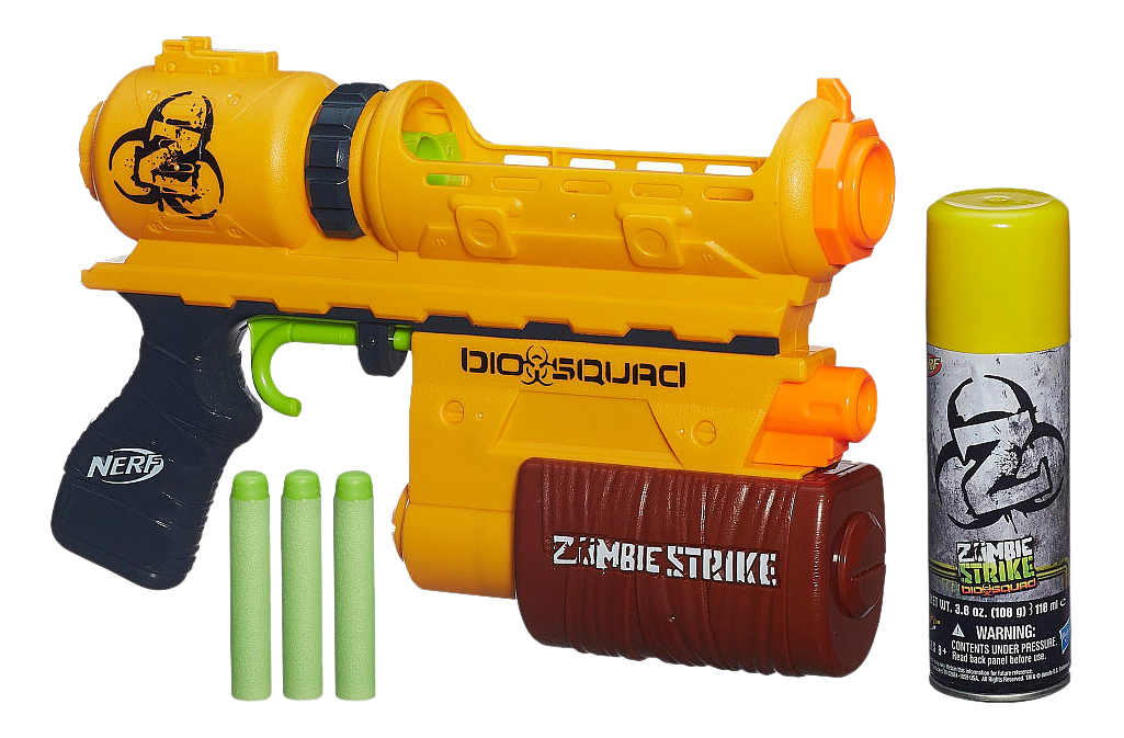 Бластер игрушечный Nerf Zombie Strike Biosquad Zombie Eraser Zr 100 купить в Москве цены в