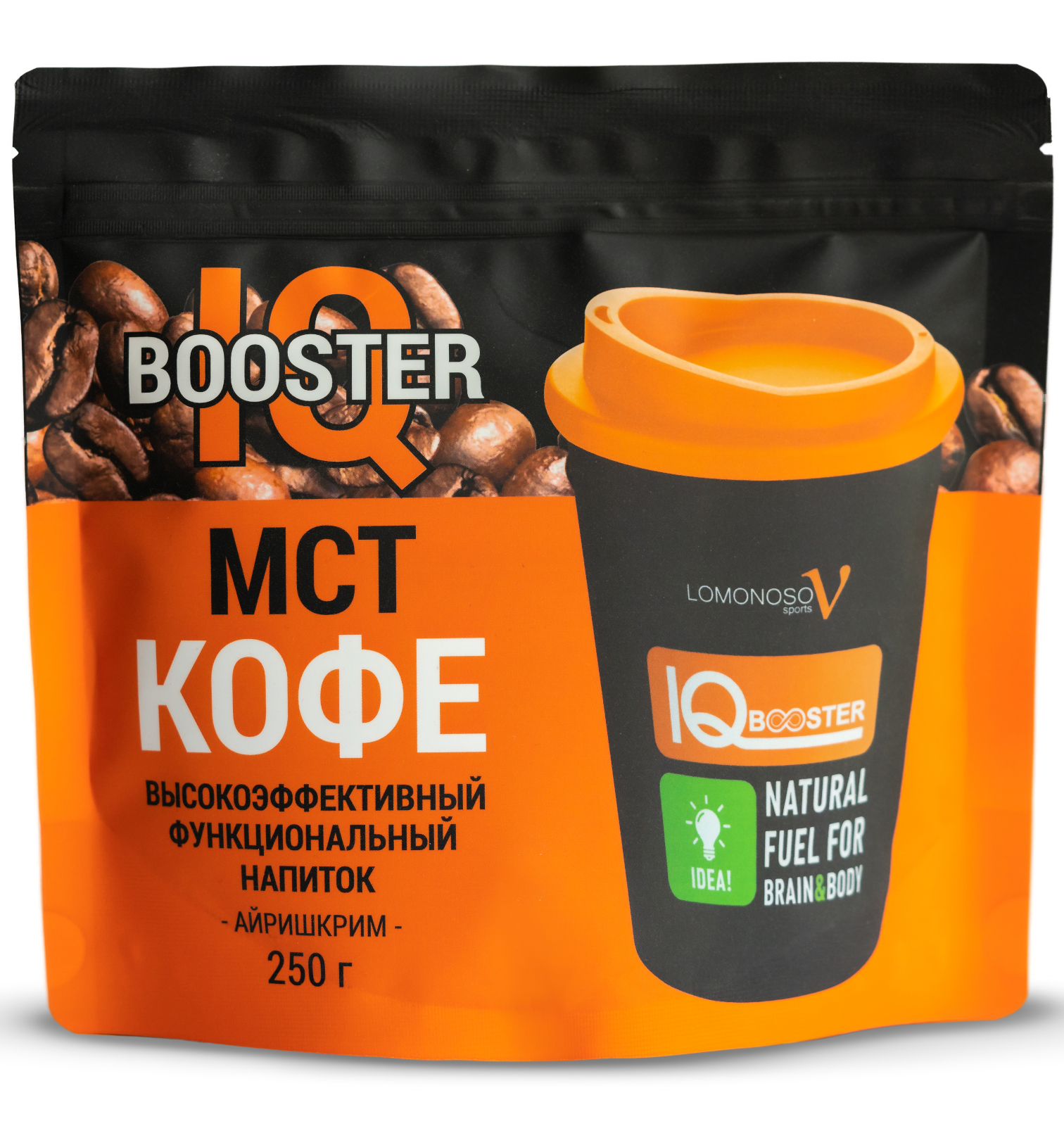 кофе iq. кофе iq. Iq. кофе растворимый с добавлением молотого wollinger "iq", 190 г. молотый **8.