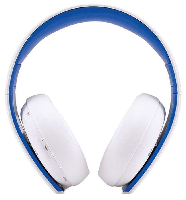 Sony playstation gold wireless headset white sale