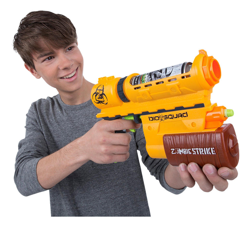 Купить бластер Nerf Zombie Strike Biosquad Zombie Eraser Zr 100 цены в Москве на Мегамаркет