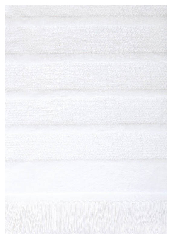 Банное полотенце, полотенце универсальное Devilla mousse белый