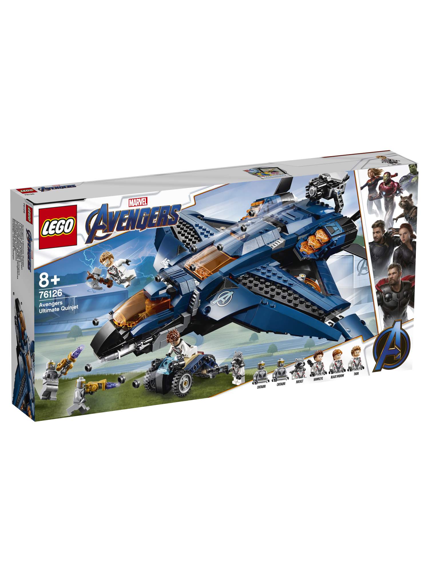 Lego marvel sales avengers 76126