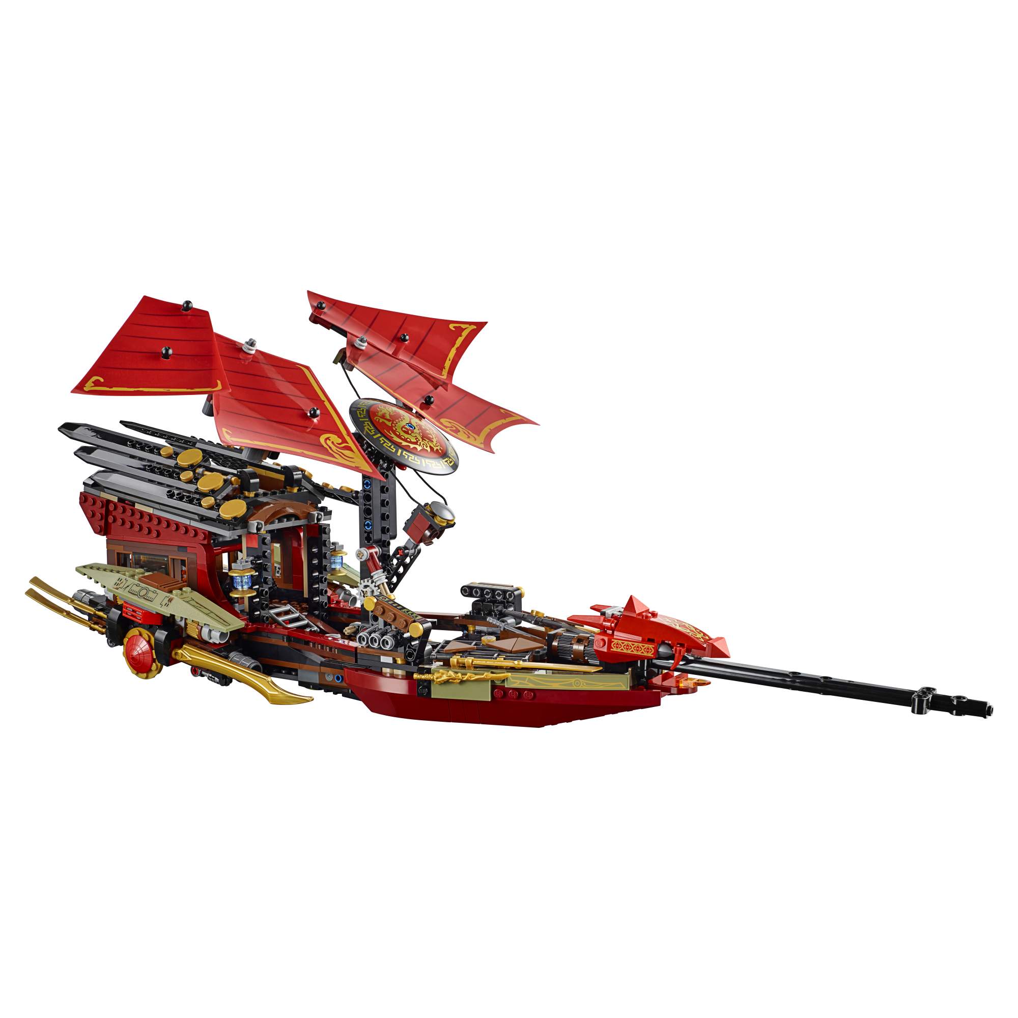 Купить конструктор LEGO Ninjago Корабль Дар Судьбы. Решающая битва (70738),  цены на Мегамаркет | Артикул: 100000075690