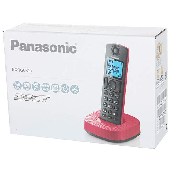 Миниатюра Телефон DECT Panasonic KX-TGC310RUR №4