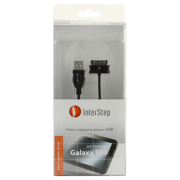 Кабель InterStep 30-pin 1,2м Black