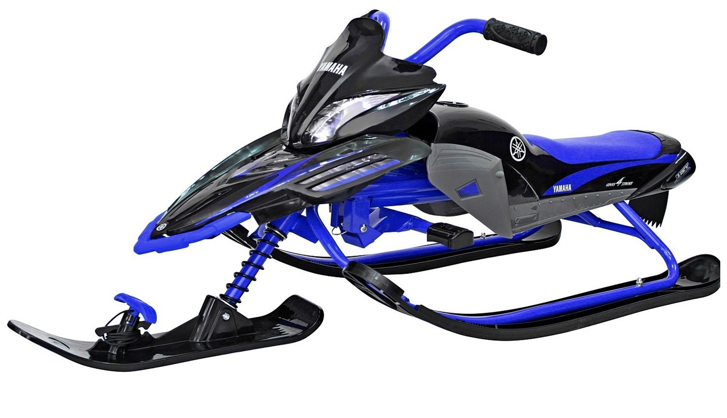 Снегокат Yamaha Apex Snow Bike Titanium Black/blue