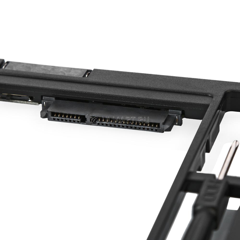 Адаптер оптибей Espada SS90  для подключения HDD/SSD 2,5”