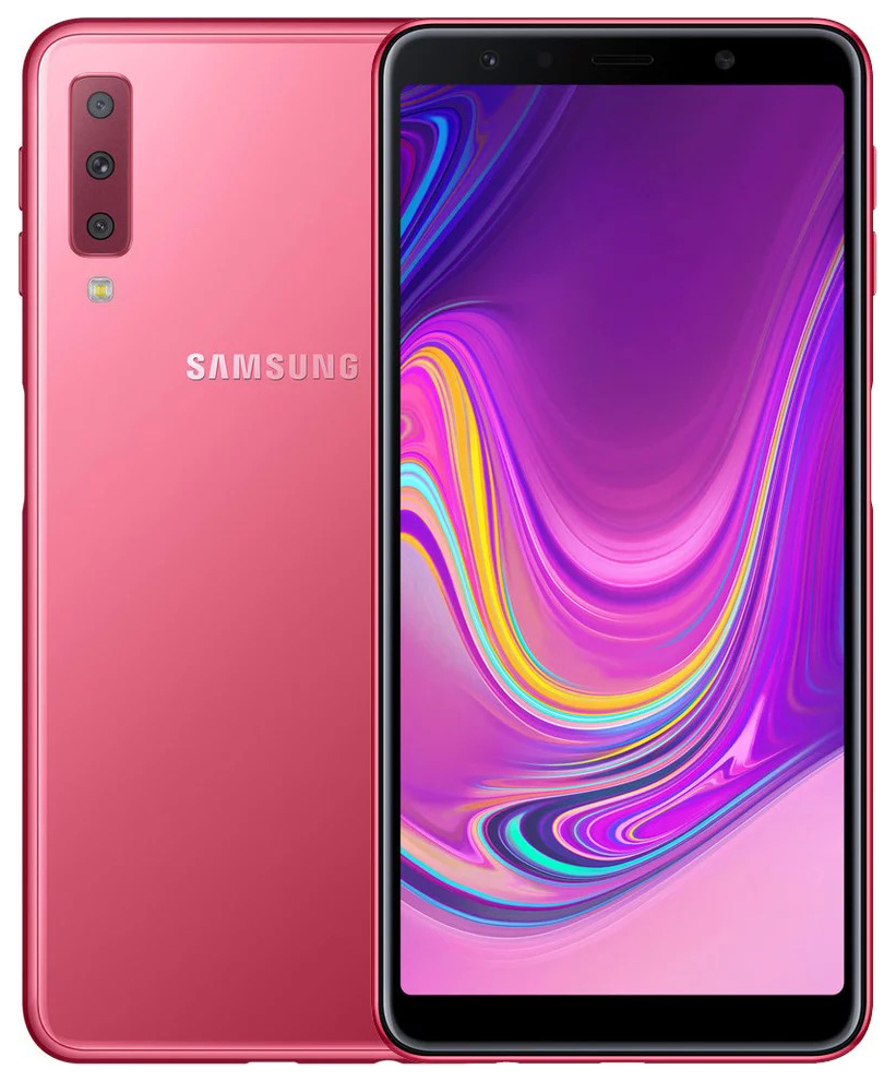 Смартфон Samsung Galaxy A7 (2018) 4/64GB Pink (SM-A750FZIUSER) -  характеристики и описание на Мегамаркет | 100023951390