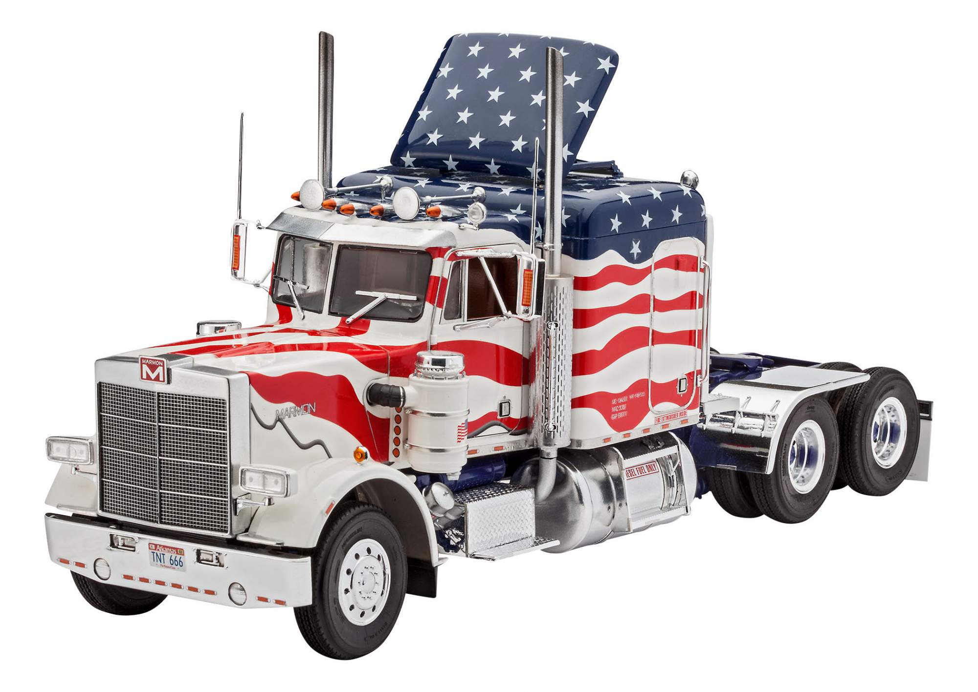 Модели грузовиков. Сборная модель Revell Marmon conventional Stars and Stripes (07429) 1:25. Revell Truck 1/25. Revell модели грузовиков. Сборные модели грузовиков 1 25 Ревелл.