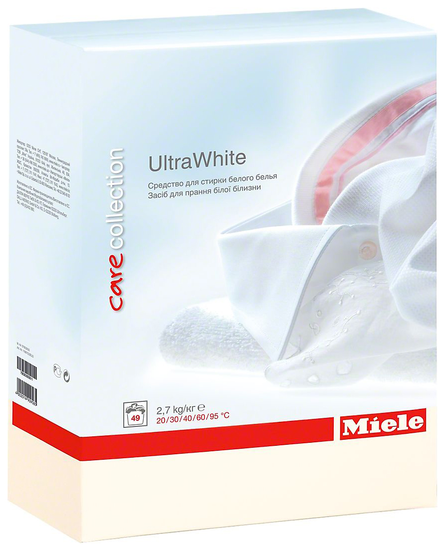 Порошок для стирки Miele ultra white 2.7 кг