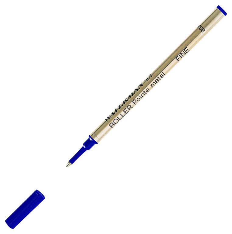 Waterman Стержень для ручки-роллера, F, синий